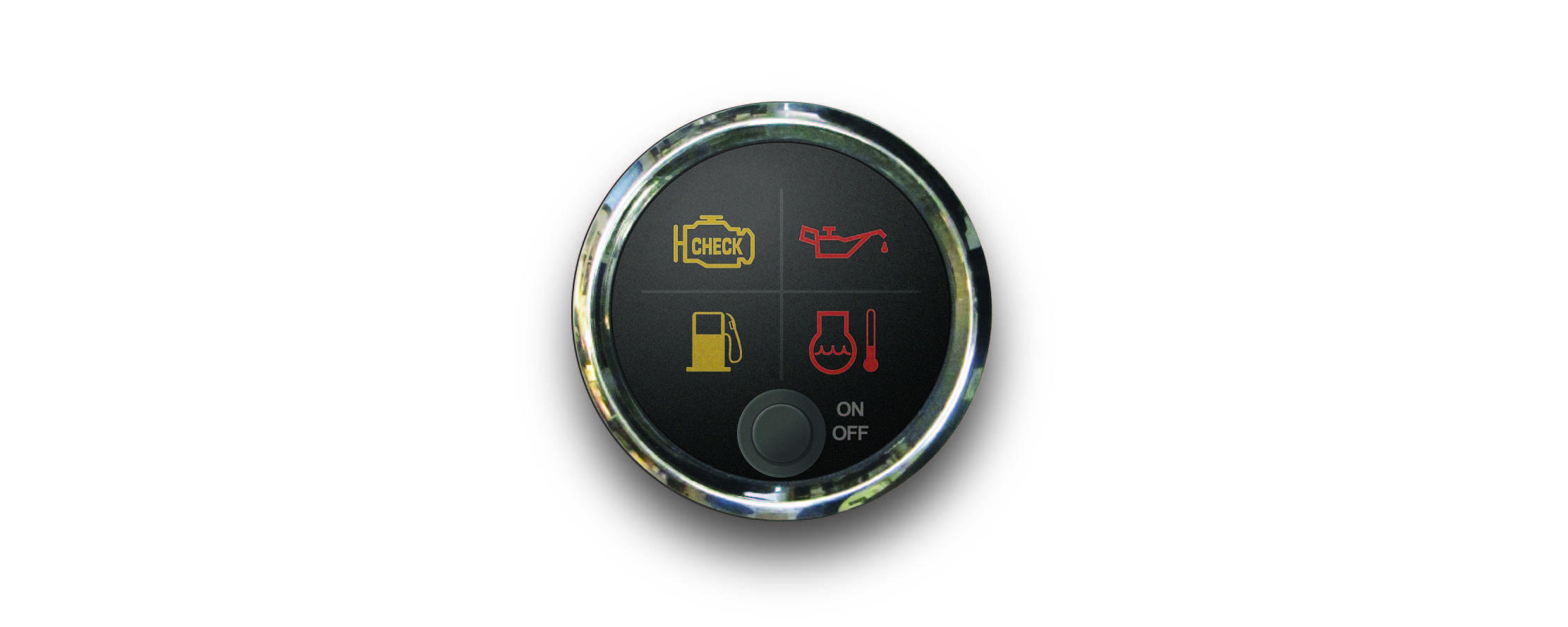 Tell-Tale - 4 Icon Indicator with 1 Switched Output